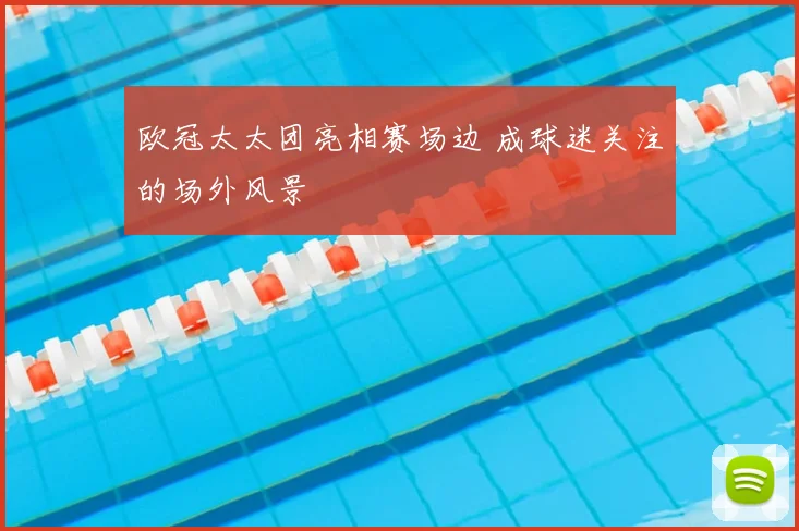 欧冠太太团亮相赛场边 成球迷关注的场外风景