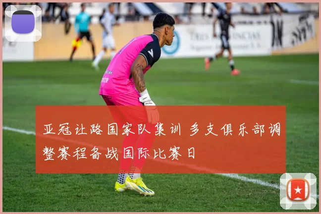 亚冠让路国家队集训 多支俱乐部调整赛程备战国际比赛日