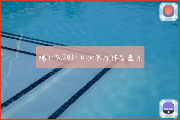 瑞典队2014年世界杯阵容盘点