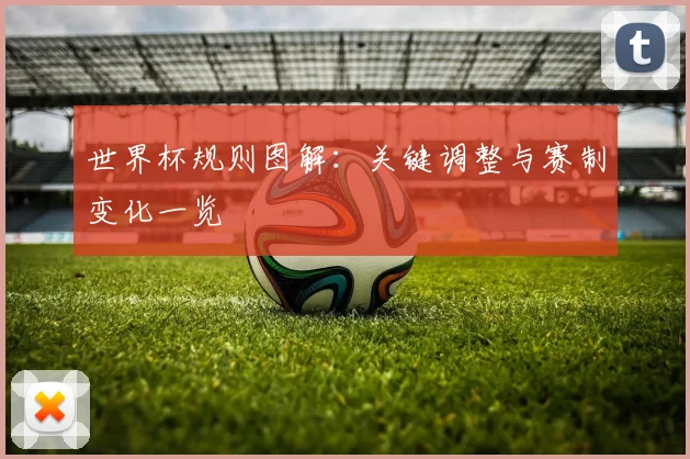 世界杯规则图解:关键调整与赛制变化一览
