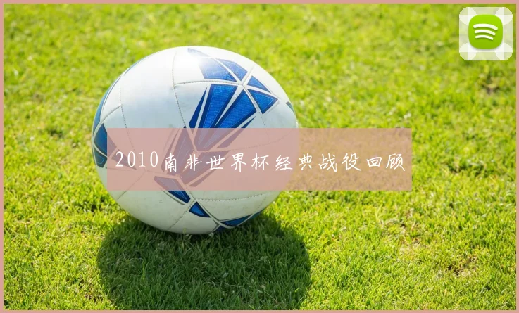 2010南非世界杯经典战役回顾